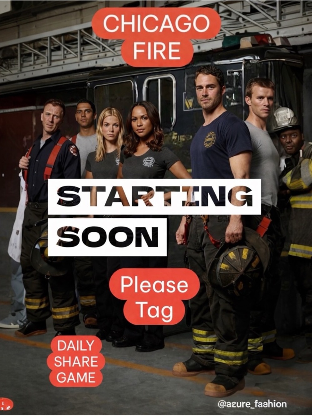 NEW GAME STARTING SOON!  Welcome to Chicago Fire!